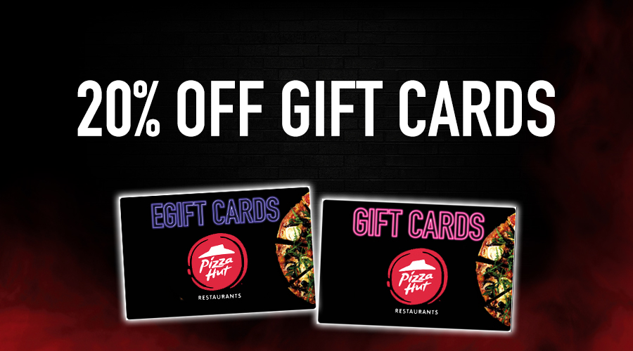 20% off Gift Cards
